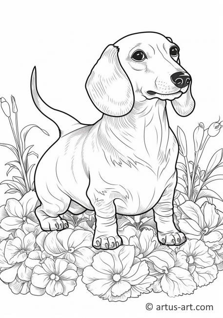 30 Dachshund Coloring Pages Printable 16