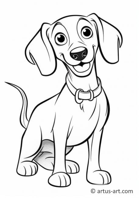 30 Dachshund Coloring Pages Printable 17