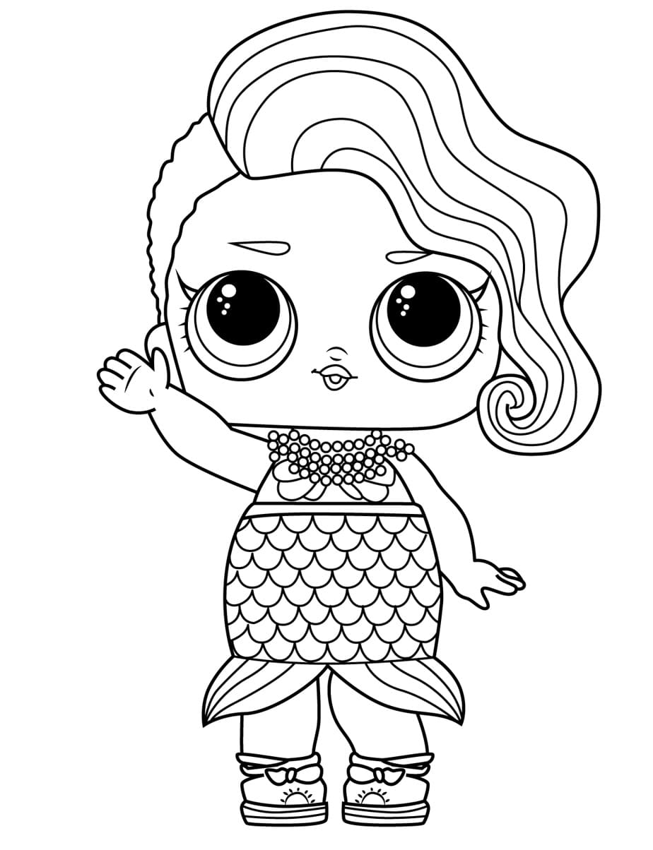 30 Free LOL Coloring Pages Printable 18