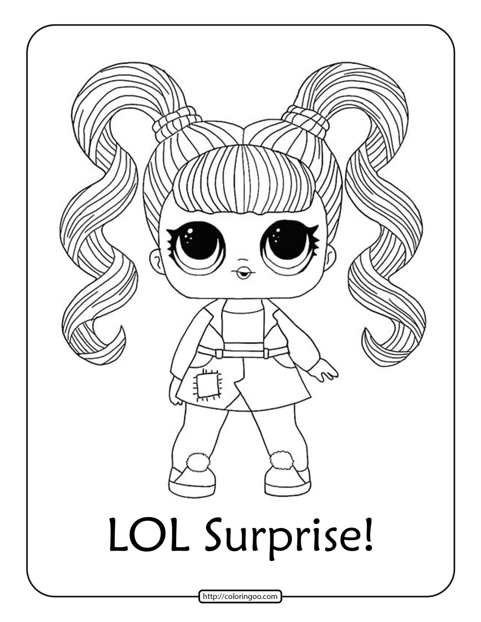 30 Free LOL Coloring Pages Printable 3