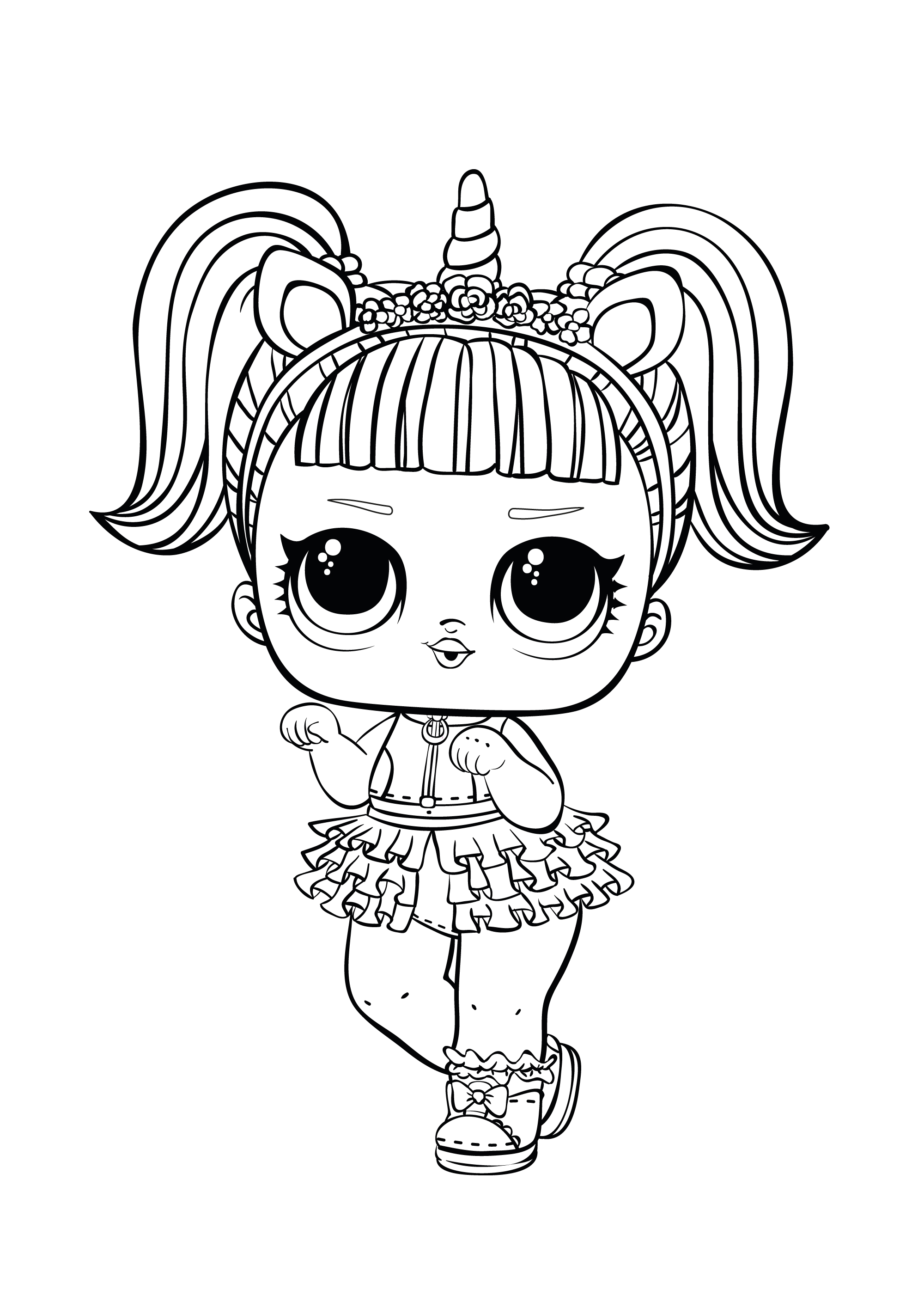 30 Free LOL Coloring Pages Printable 34