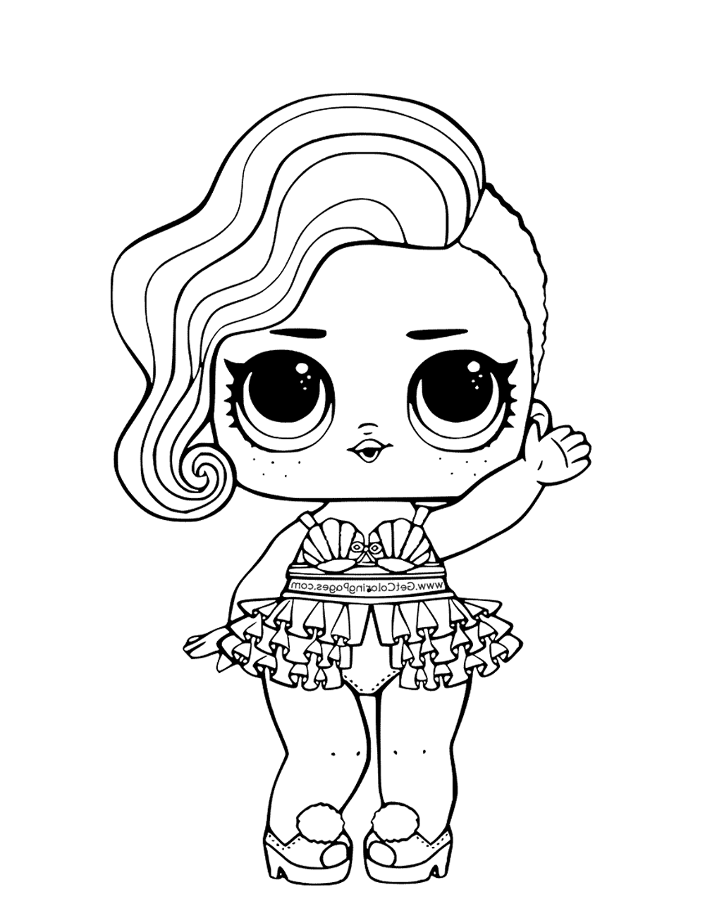 30 Free LOL Coloring Pages Printable 7