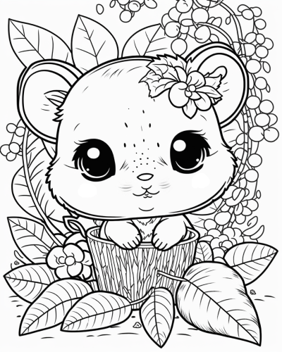 30 Grassland Animals Coloring Pages Printable 11