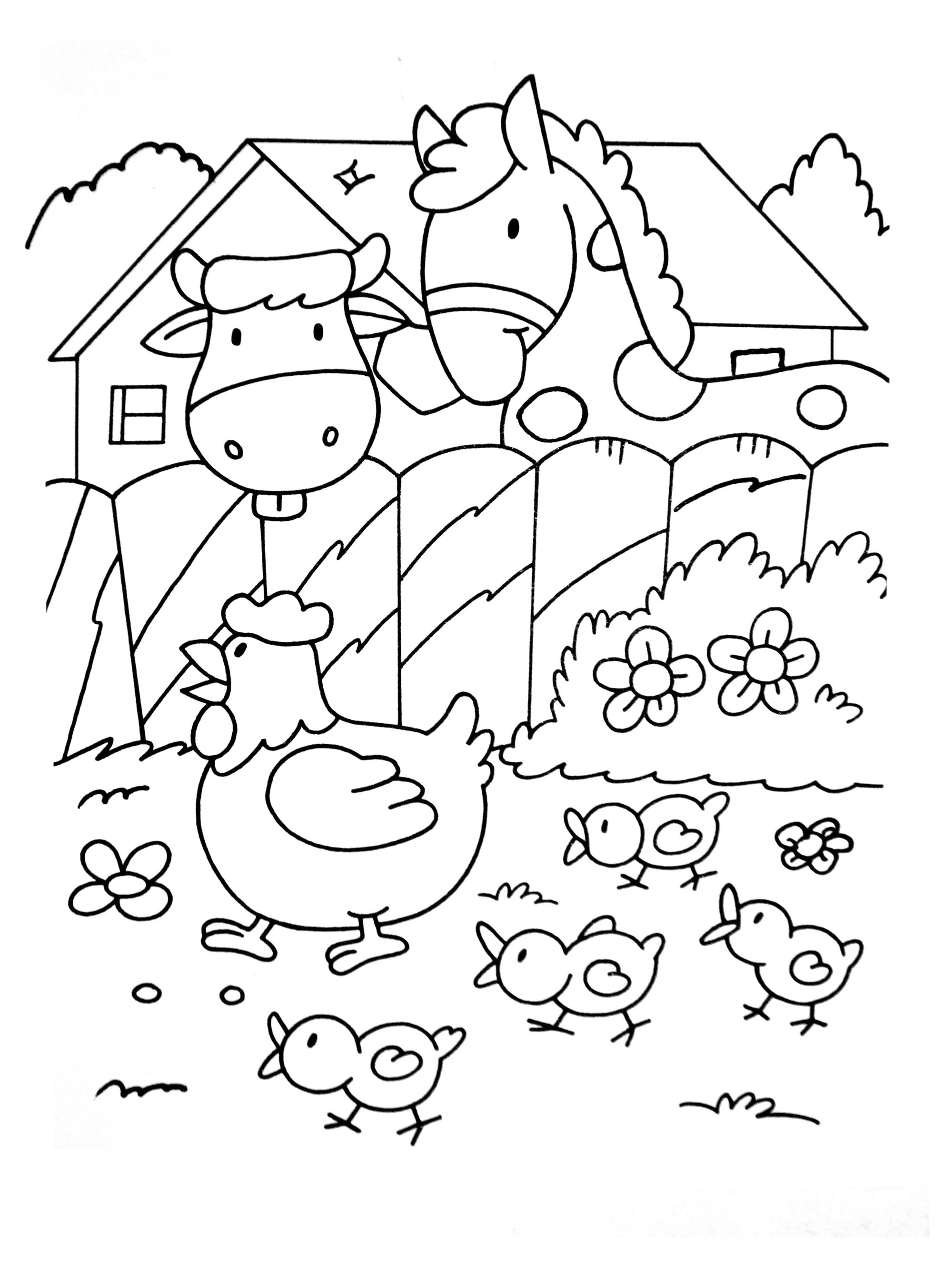 30 Grassland Animals Coloring Pages Printable 30