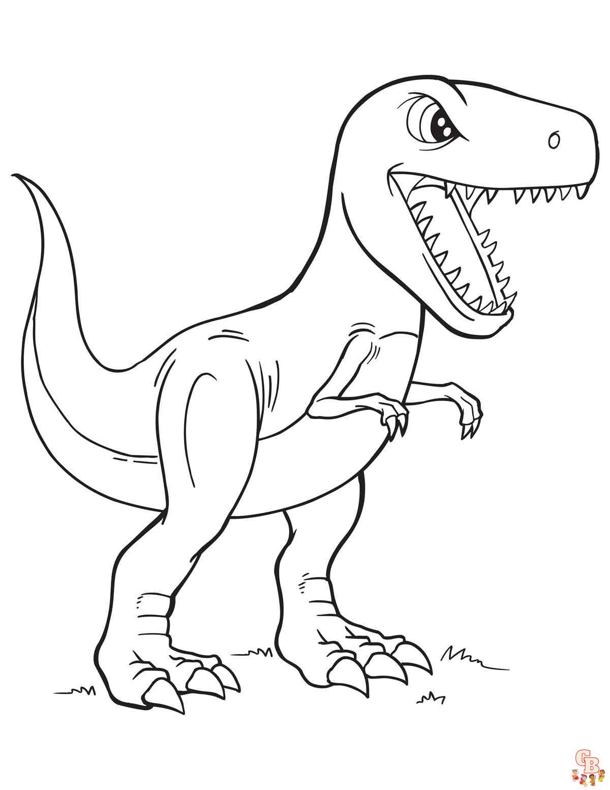 30 Minecraft Dinosaur Coloring Pages Printable 22