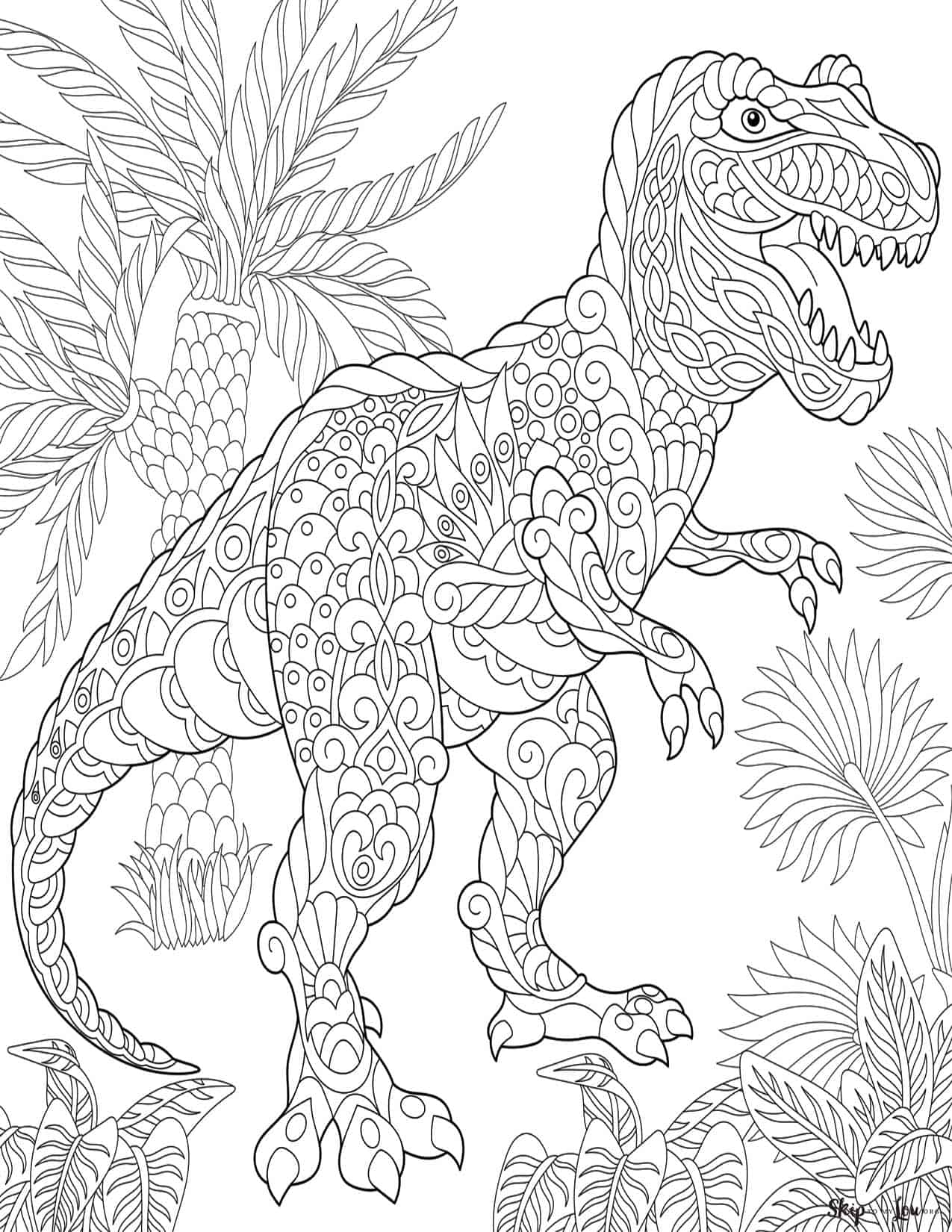 30 Minecraft Dinosaur Coloring Pages Printable 29