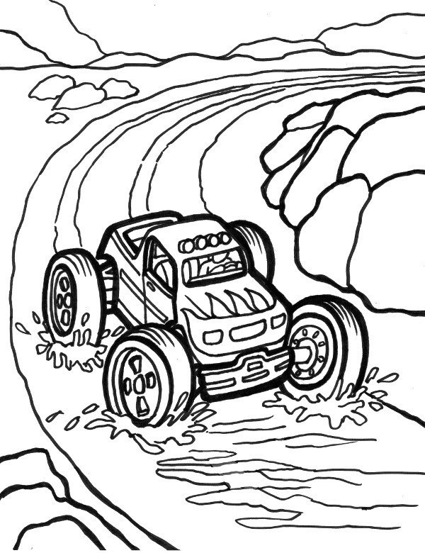 30 Off Road Vehicle Coloring Pages Printable 29