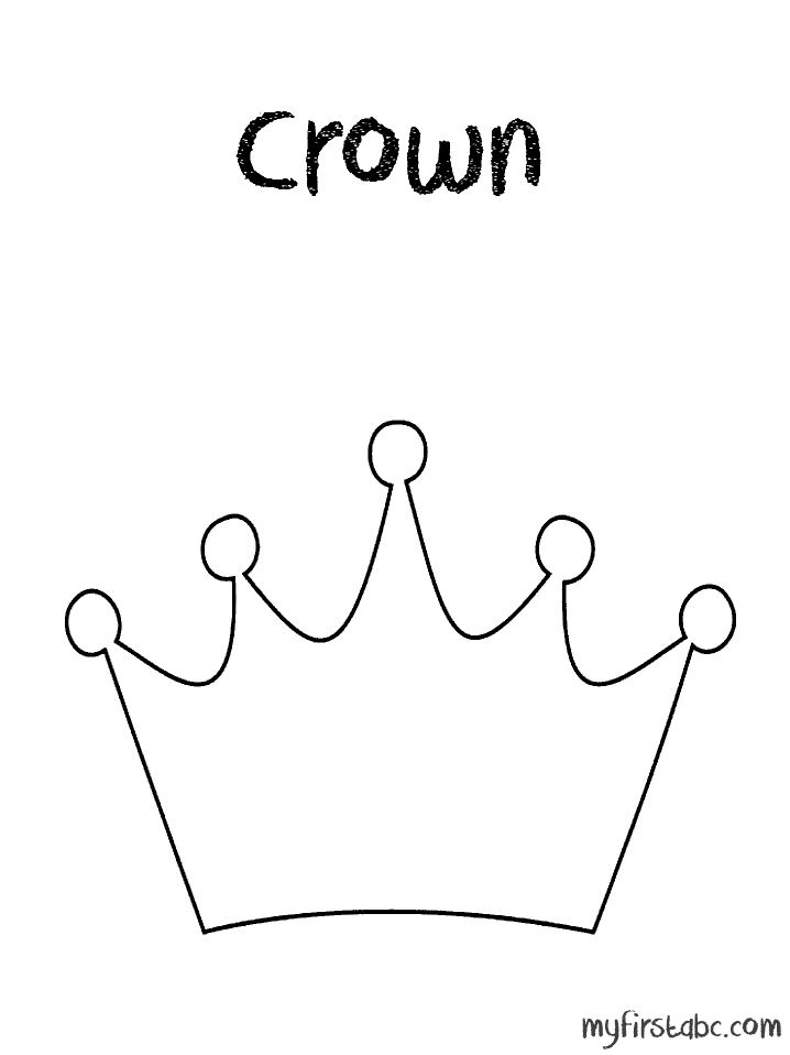 30 Princess Crown Coloring Pages Printable 17