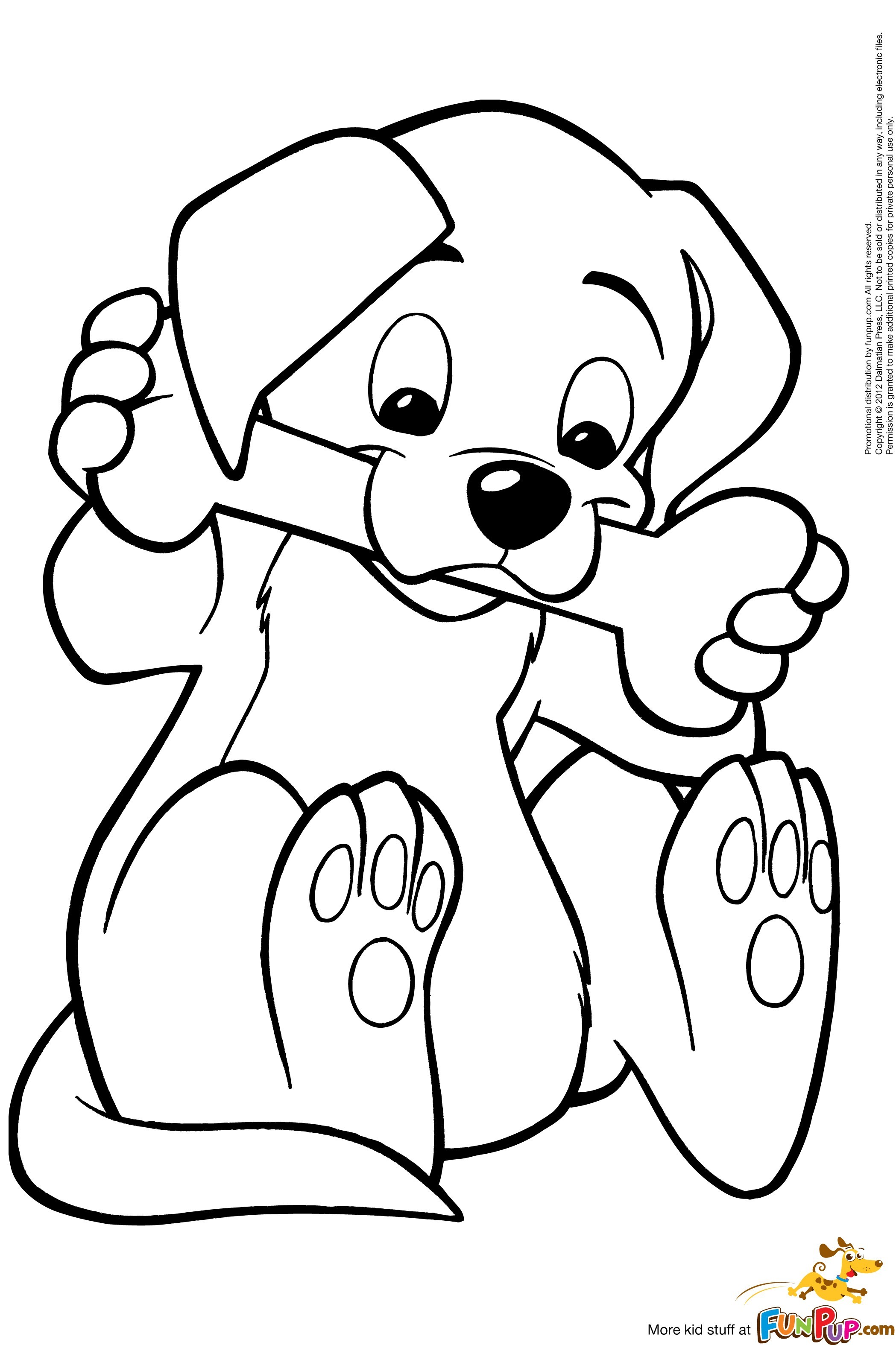 31 Christmas Dog Coloring Pages Printable Fun 21