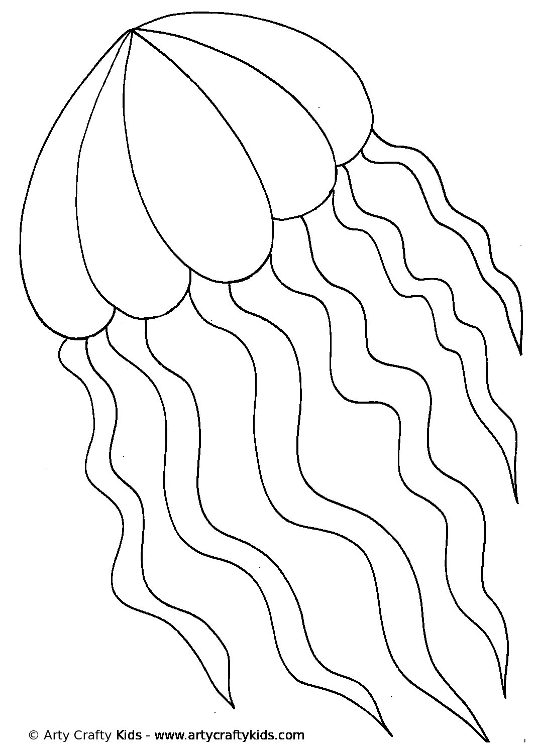 31 Jellyfish Coloring Pages Free Printable 13