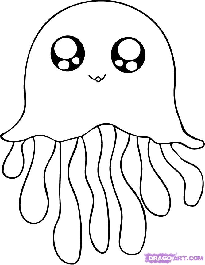 31 Jellyfish Coloring Pages Free Printable 15