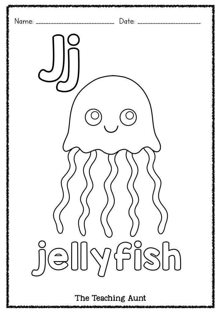 31 Jellyfish Coloring Pages Free Printable 21