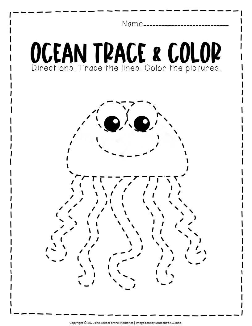 31 Jellyfish Coloring Pages Free Printable 22