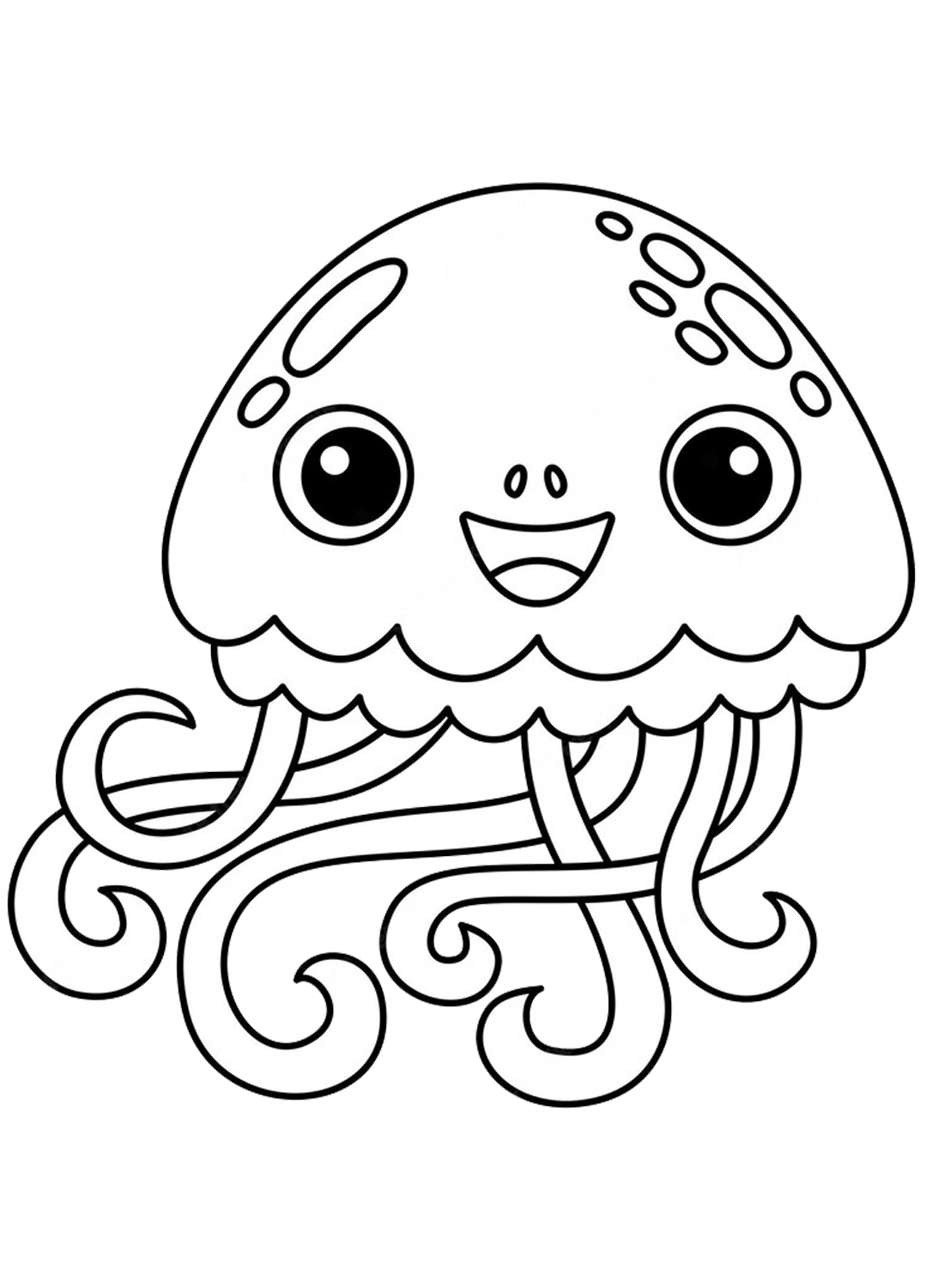 31 Jellyfish Coloring Pages Free Printable 30