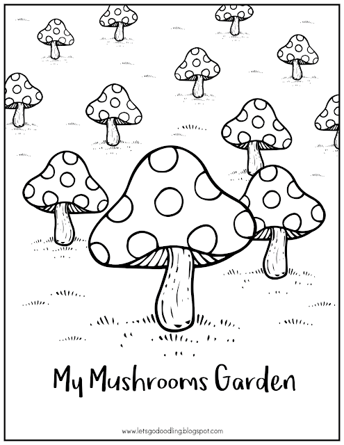 32 Creative Mushroom Coloring Pages to Print Printable 13