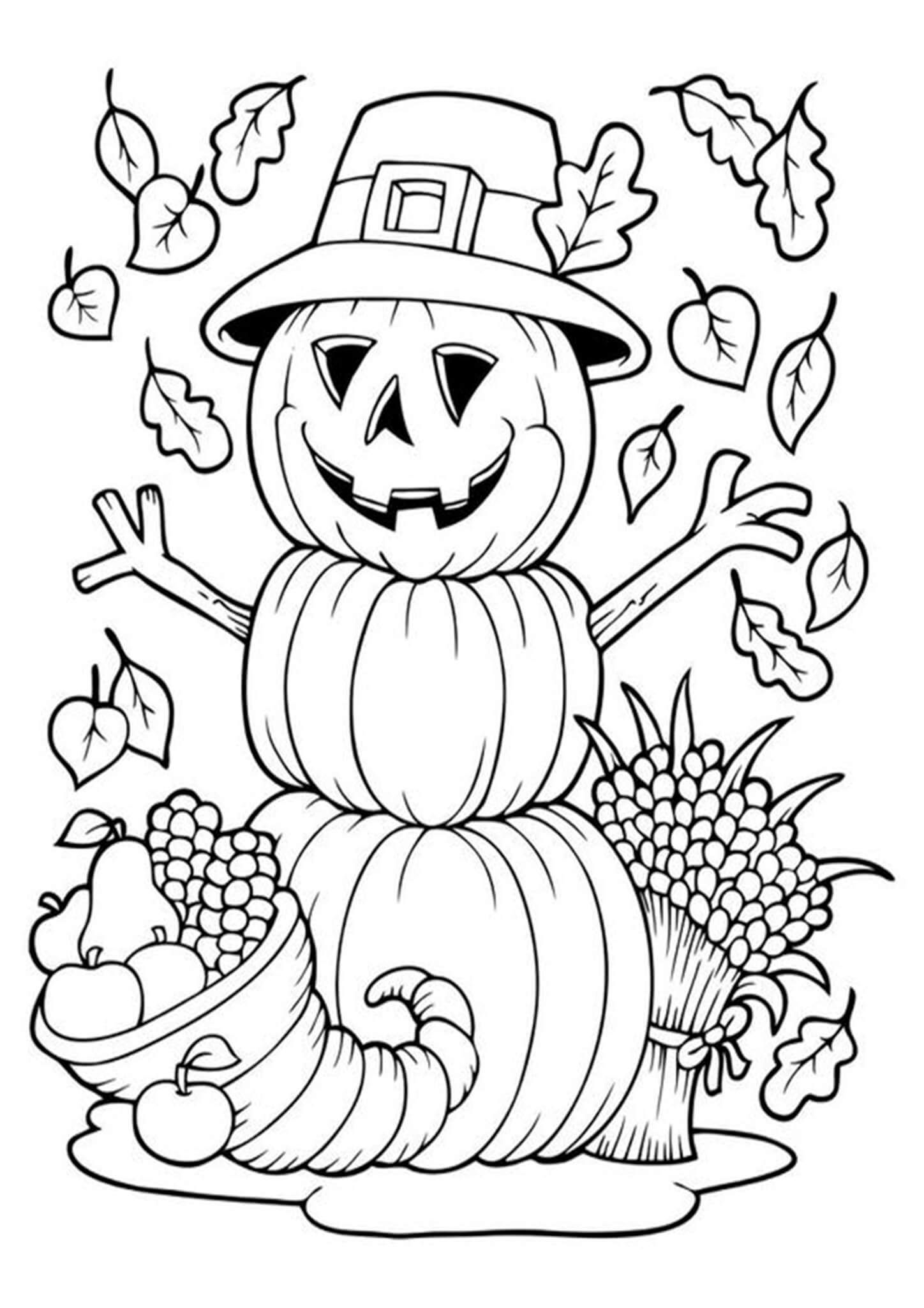 32 Free Printable Halloween Coloring Pages for Kids and Adults 33