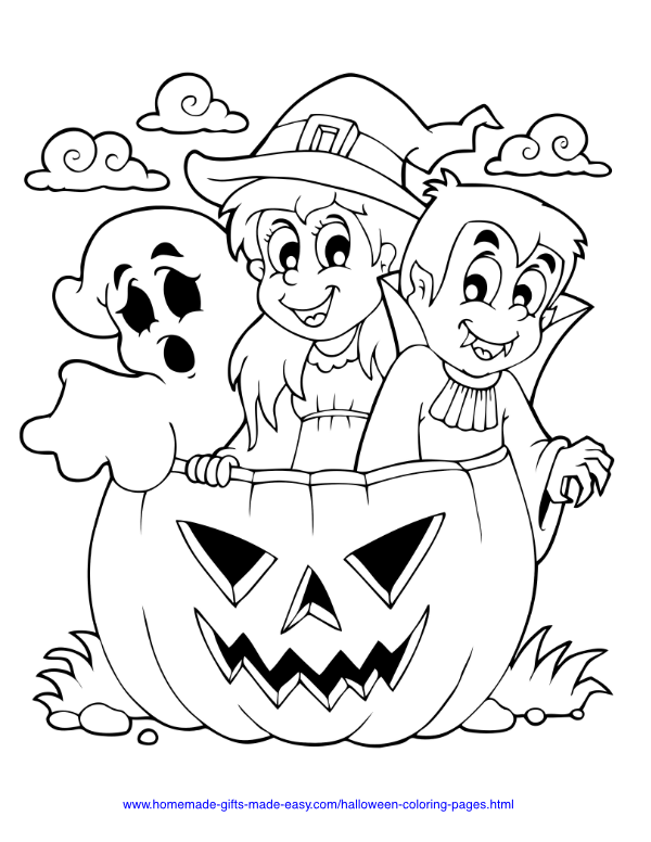 32 Free Printable Halloween Coloring Pages for Kids and Adults 35