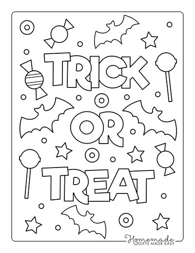 32 Free Printable Halloween Coloring Pages for Kids and Adults 6