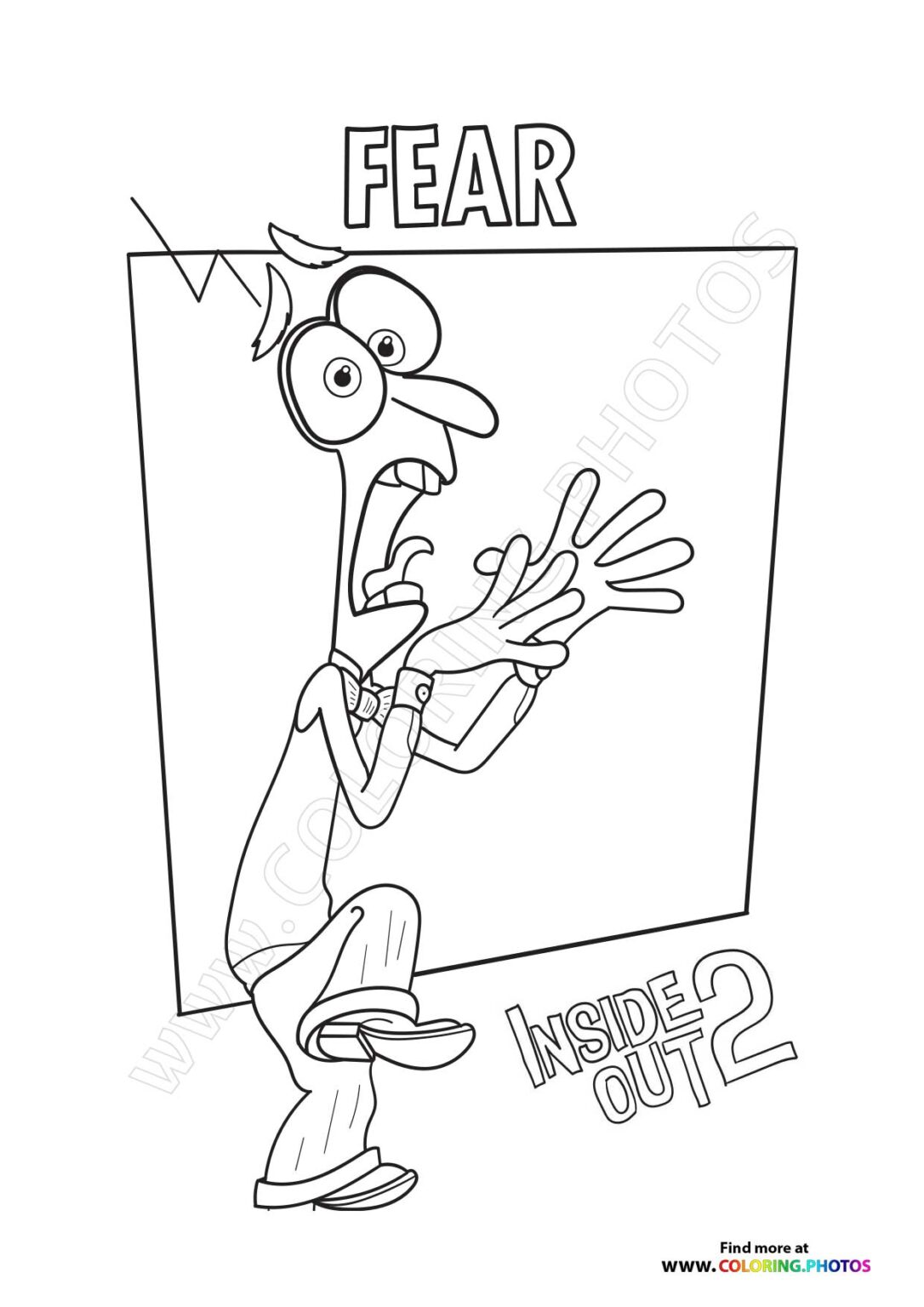 33 Fear Coloring Pages Printable 4