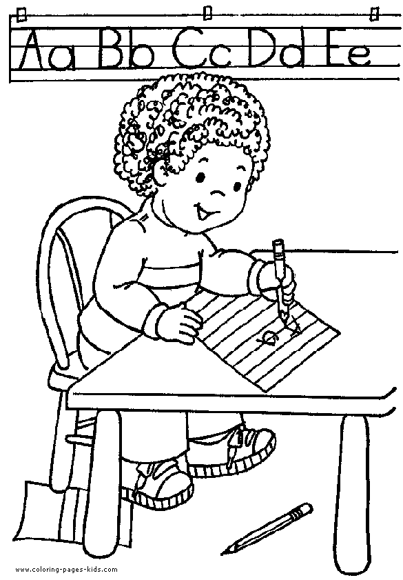 33 Free Learning Coloring Pages Printable 10