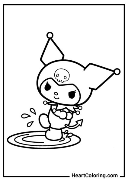 34 Kuromi Coloring Pages 14