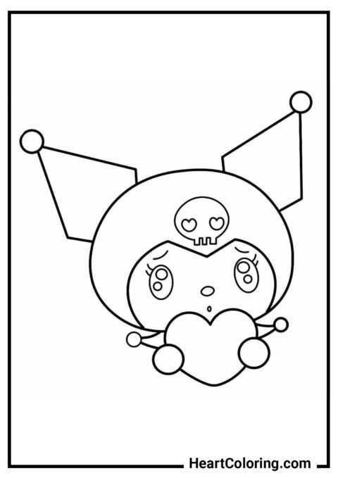 34 Kuromi Coloring Pages 34