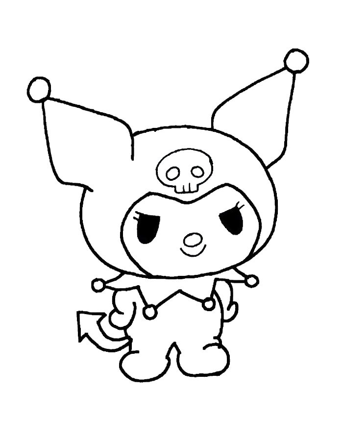 34 Kuromi Coloring Pages 35