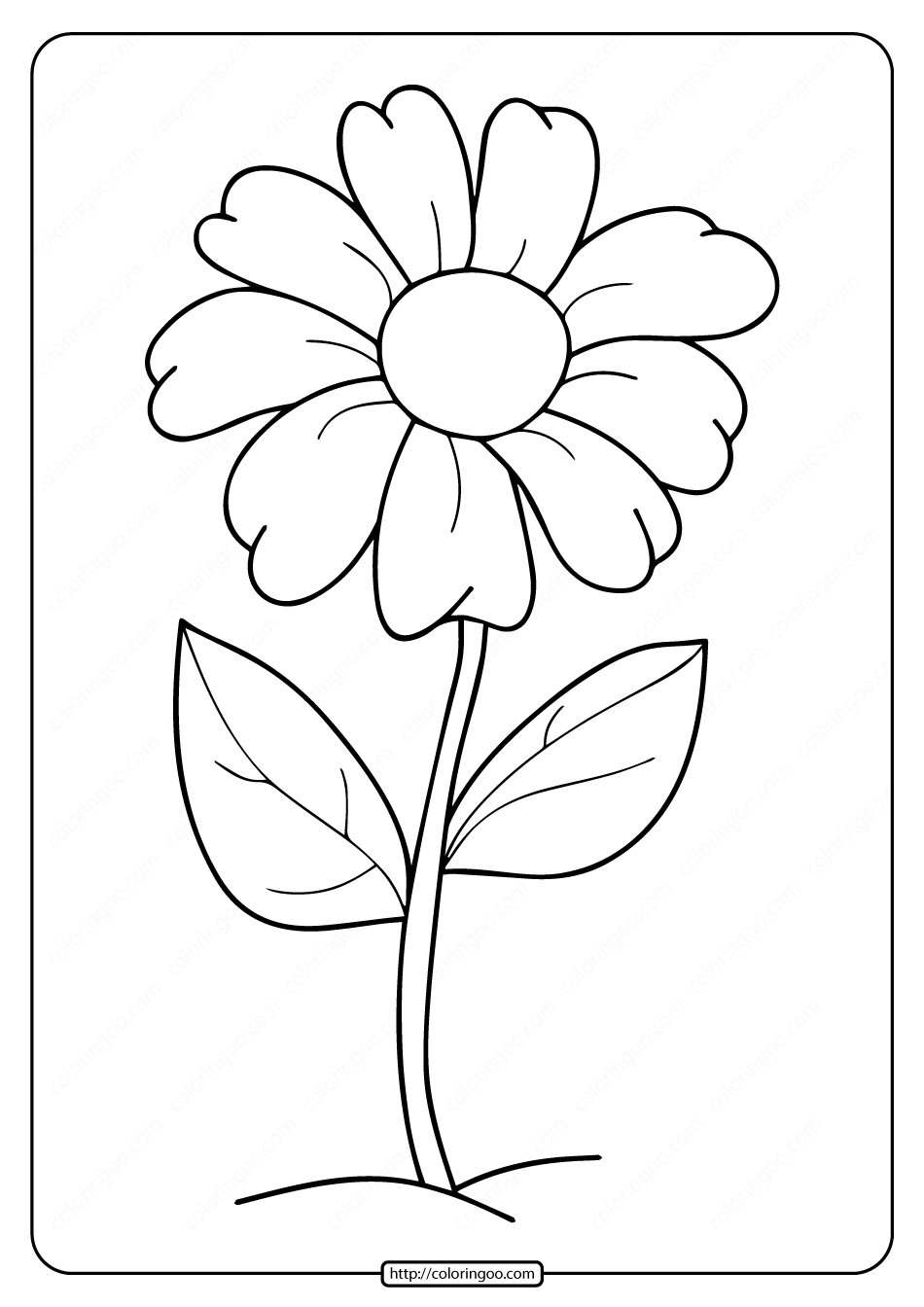 35 House with Flowers Coloring Pages Printable 11