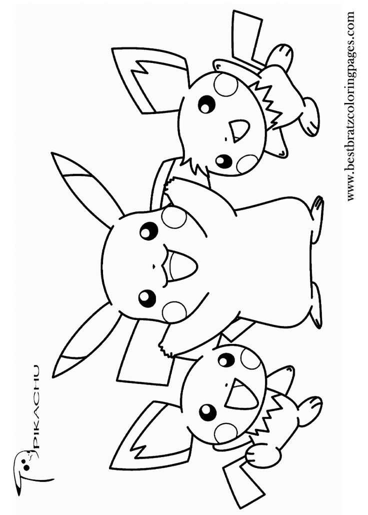 36 Free Pikachu Coloring Pages for Kids Printable 18