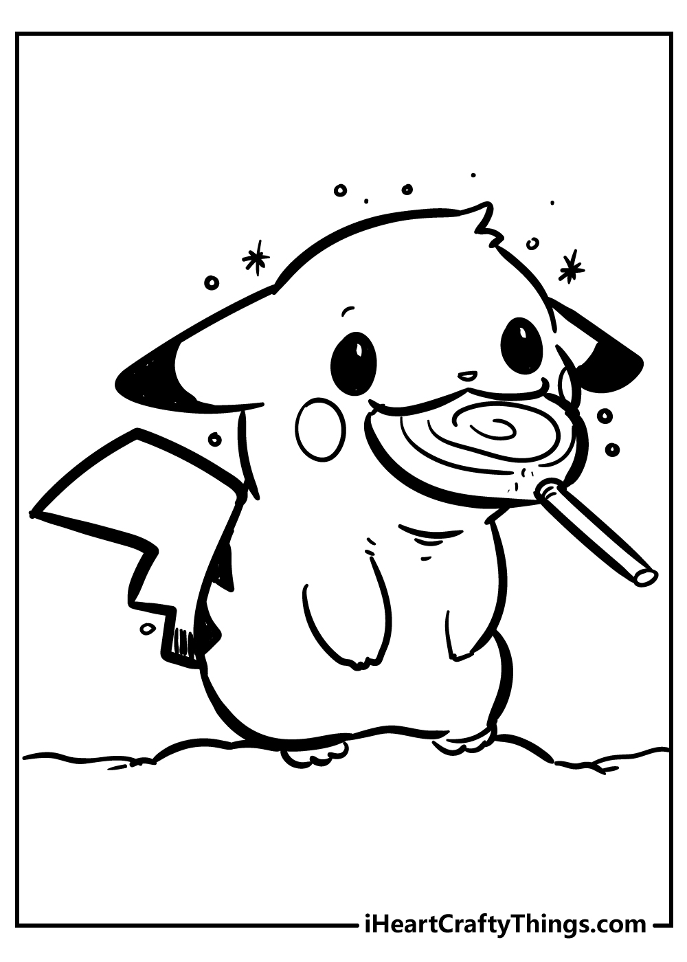 36 Free Pikachu Coloring Pages for Kids Printable 27