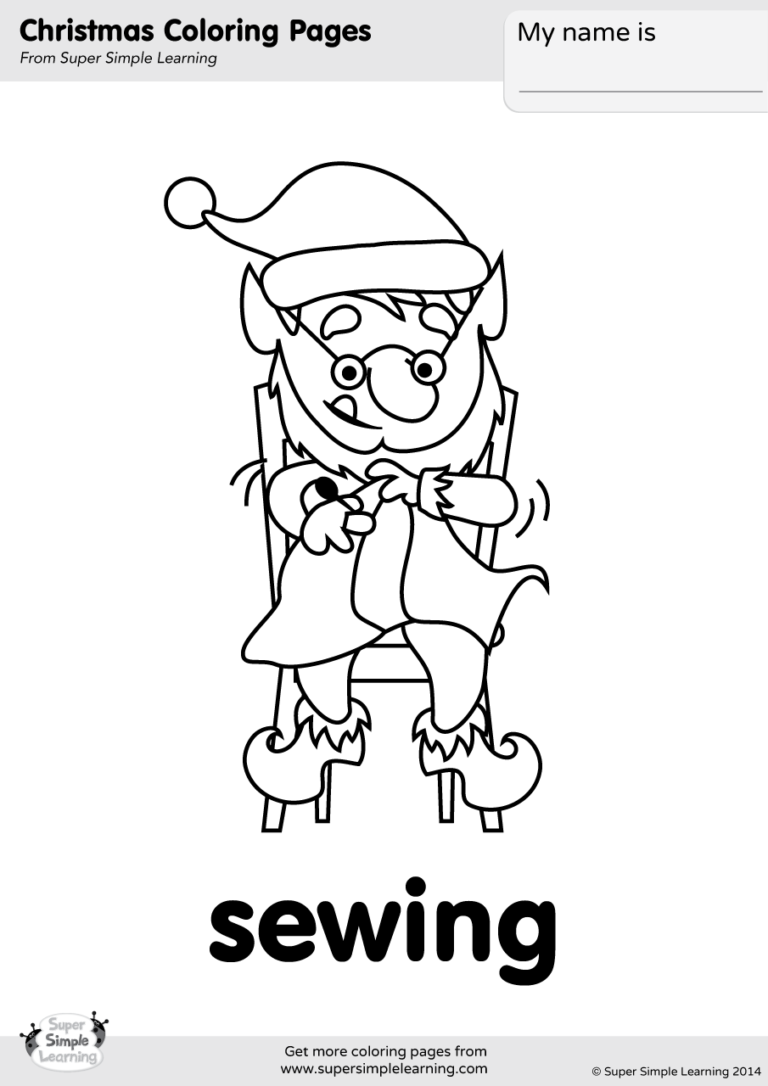 37 Free Printable Sewing Coloring Pages Creative 31