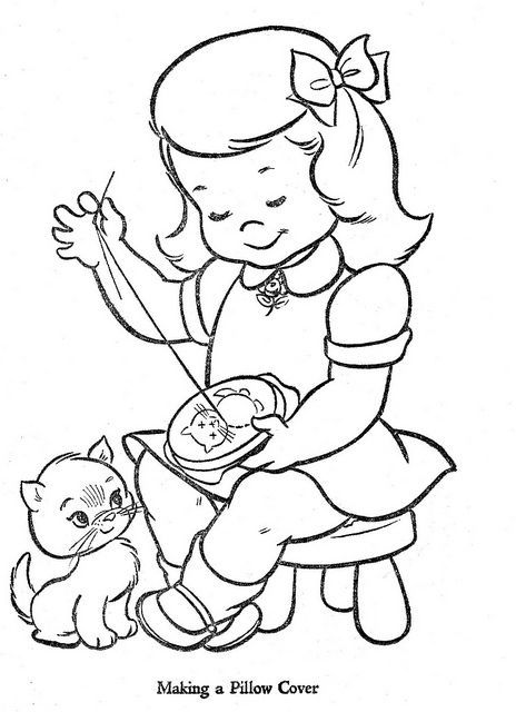 37 Free Printable Sewing Coloring Pages Creative 32