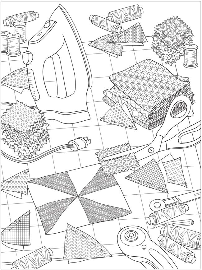 37 Free Printable Sewing Coloring Pages Creative 4