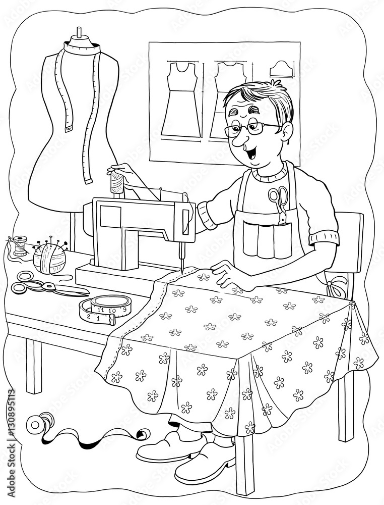 37 Free Printable Sewing Coloring Pages Creative 5