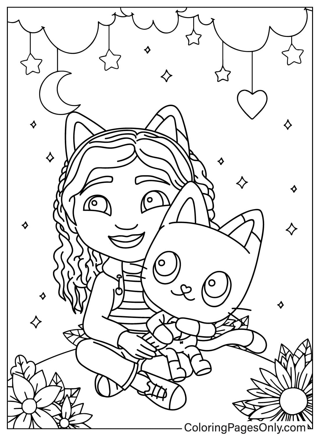 38 Gabby's Dollhouse Coloring Pages 14