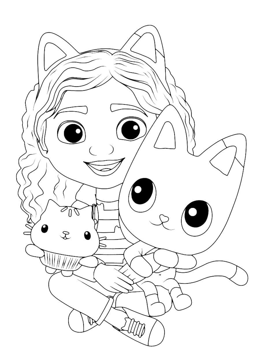 38 Gabby's Dollhouse Coloring Pages 35