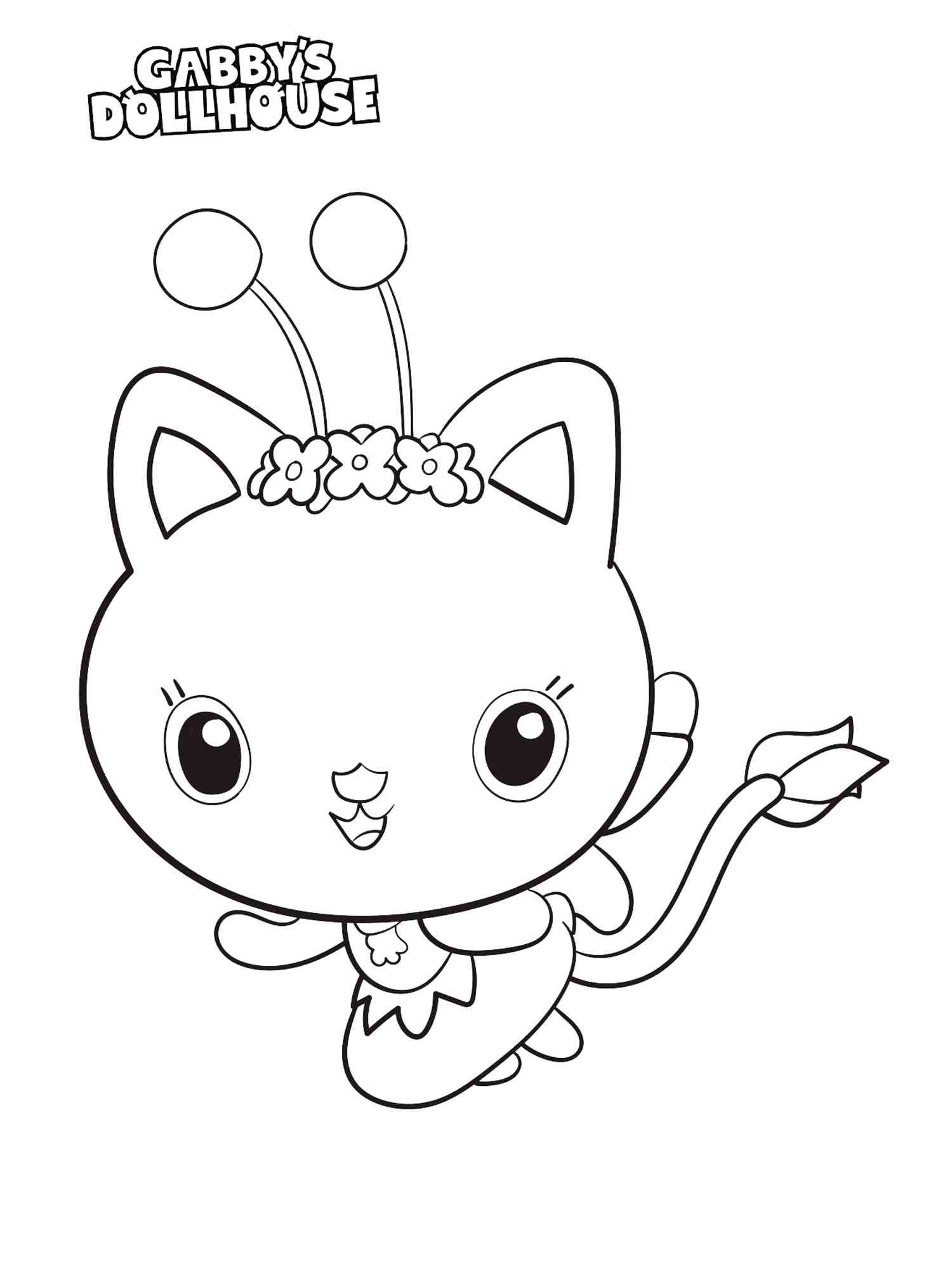 38 Gabby's Dollhouse Coloring Pages 5