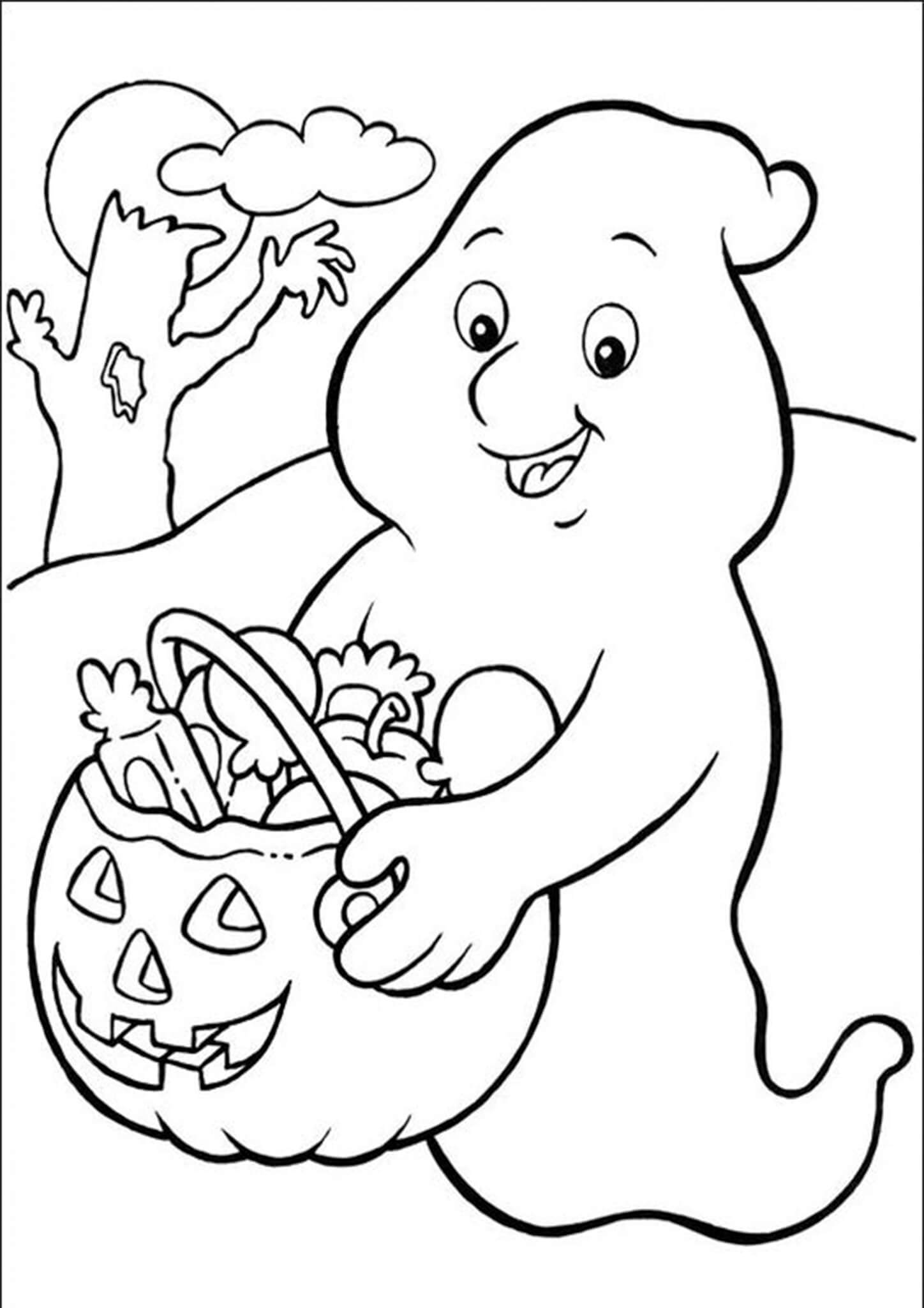 39 Halloween Coloring Pages - Easy and Fun 16