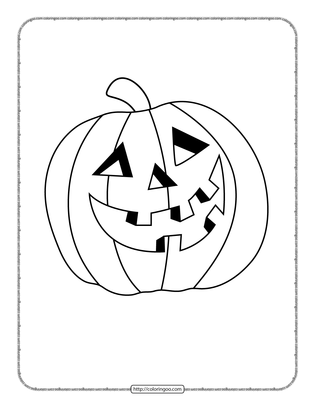 39 Halloween Coloring Pages - Easy and Fun 22