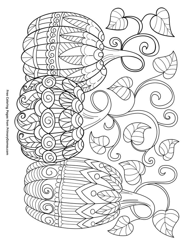 39 Halloween Coloring Pages - Easy and Fun 23