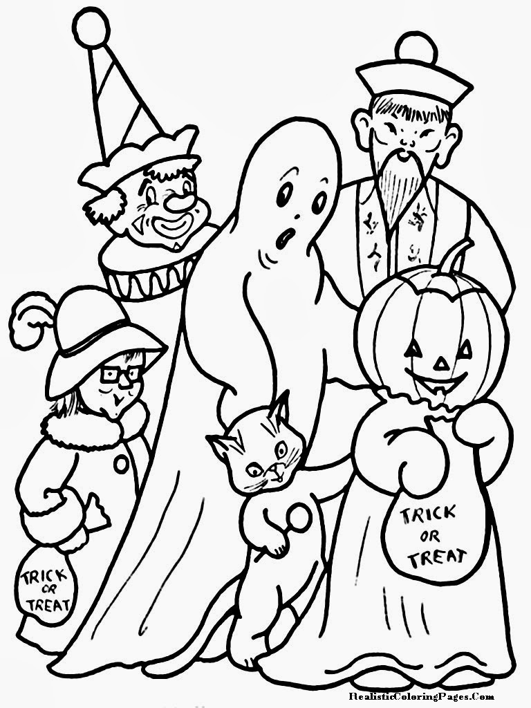 39 Halloween Coloring Pages - Easy and Fun 25