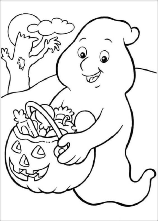 39 Halloween Coloring Pages - Easy and Fun 29