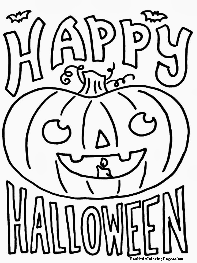 39 Halloween Coloring Pages - Easy and Fun 8