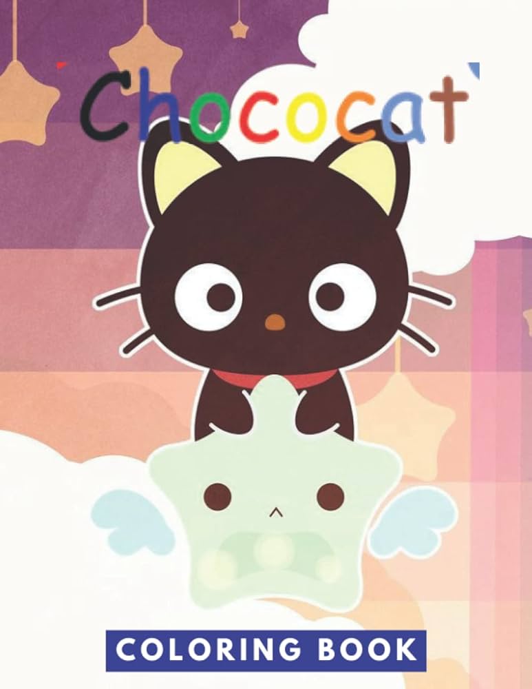 39+ Whimsical Chococat Coloring Page Printable