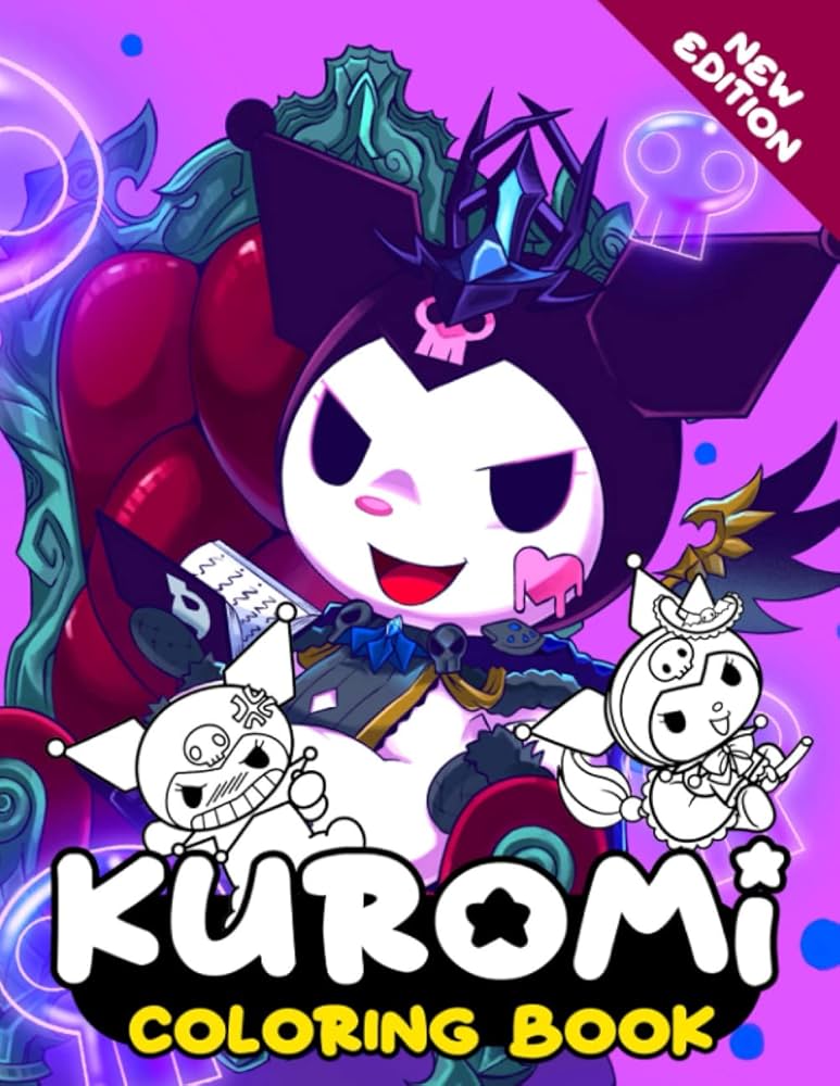 39+ Vibrant Kuromi Coloring Book Printable