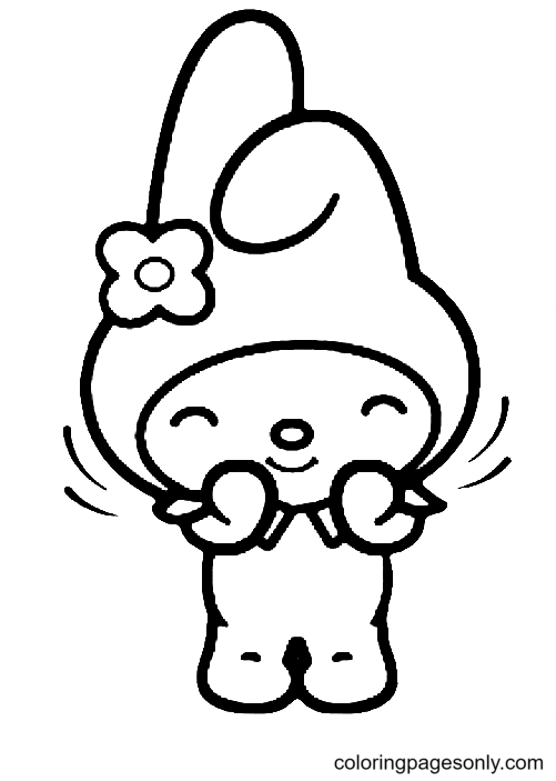 161+ Dazzling My Melody Kuromi Coloring Pages Printable