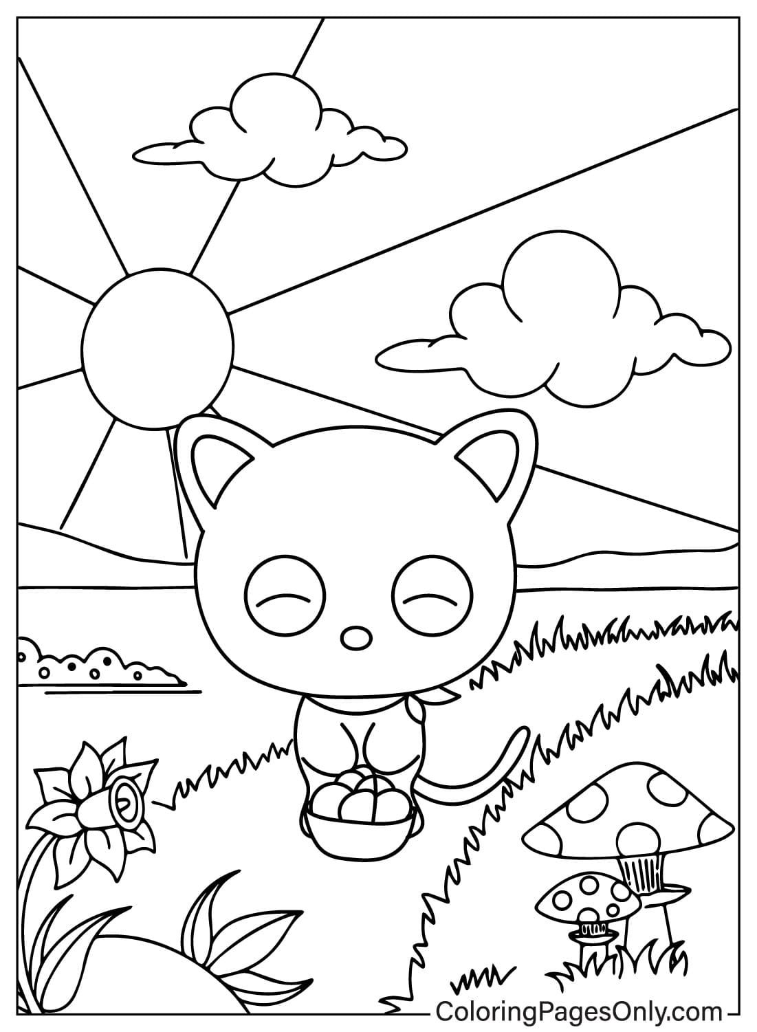 193+ Cute Chococat Coloring Page Printable