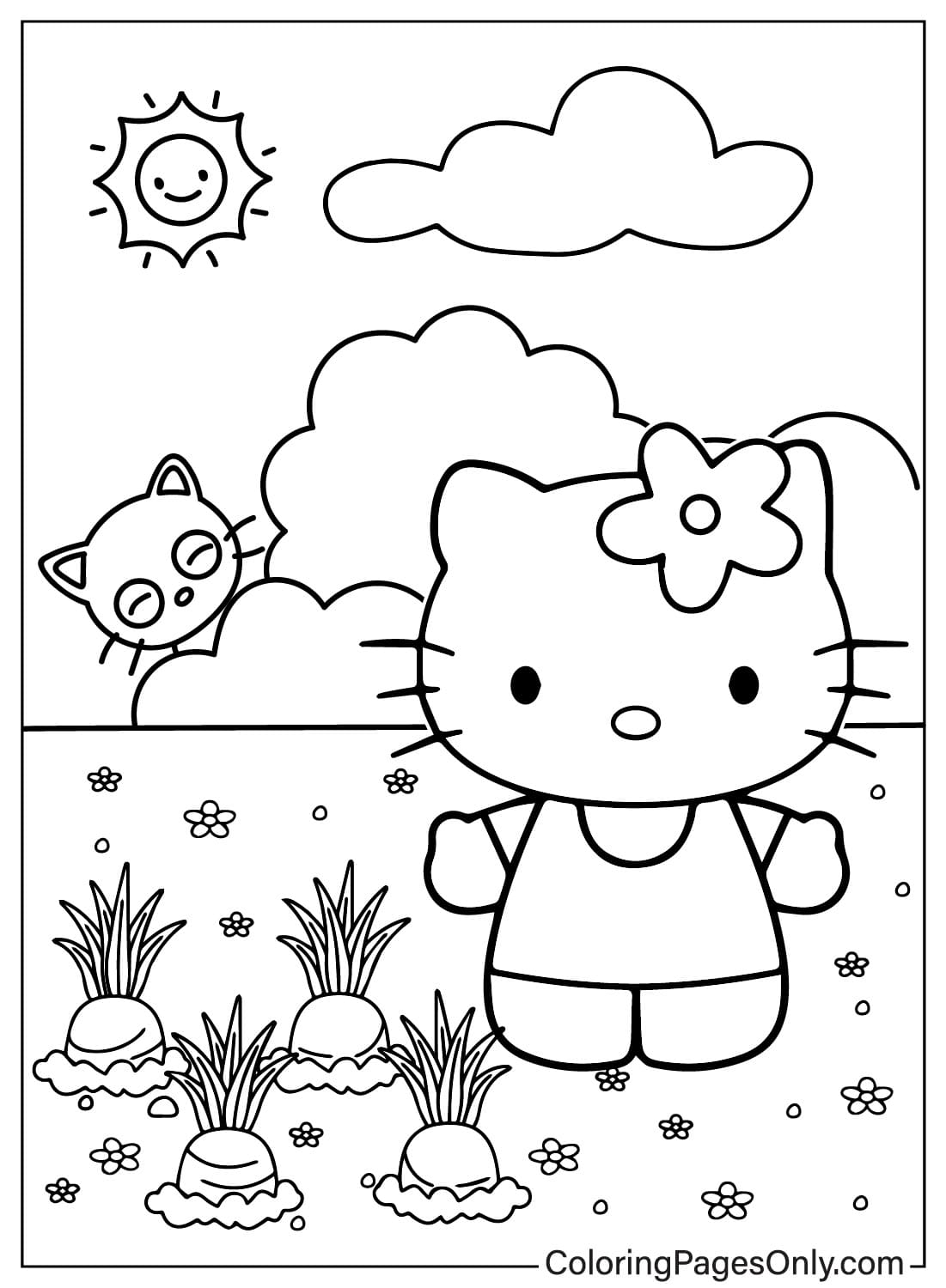 45+ Delightful Chococat Coloring Page Printable