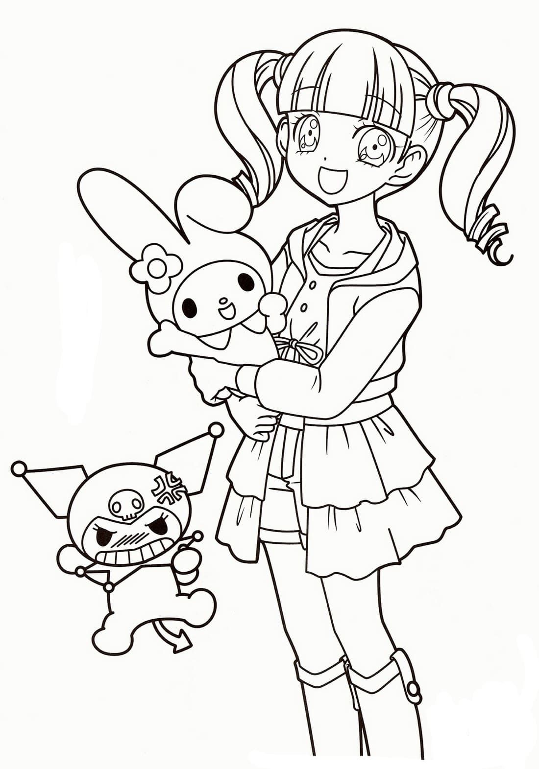 104+ Imaginative Kuromi Sanrio Coloring Pages Printable