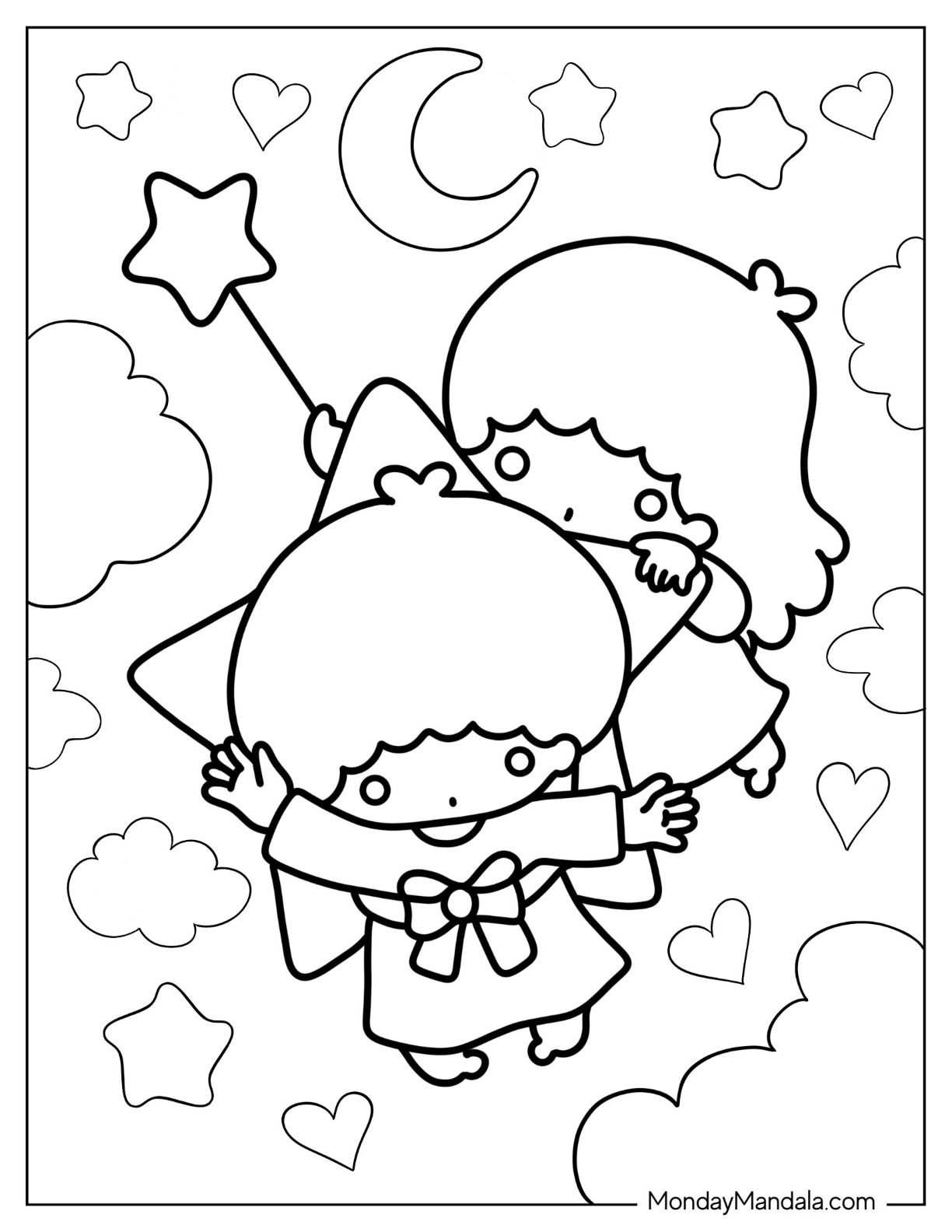 119+ Unique Chococat Coloring Page Printable